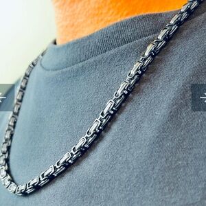 Stainless Steel Silver Chain Necklace